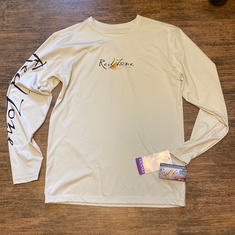 Red zone apparel solar protection fishing shirt